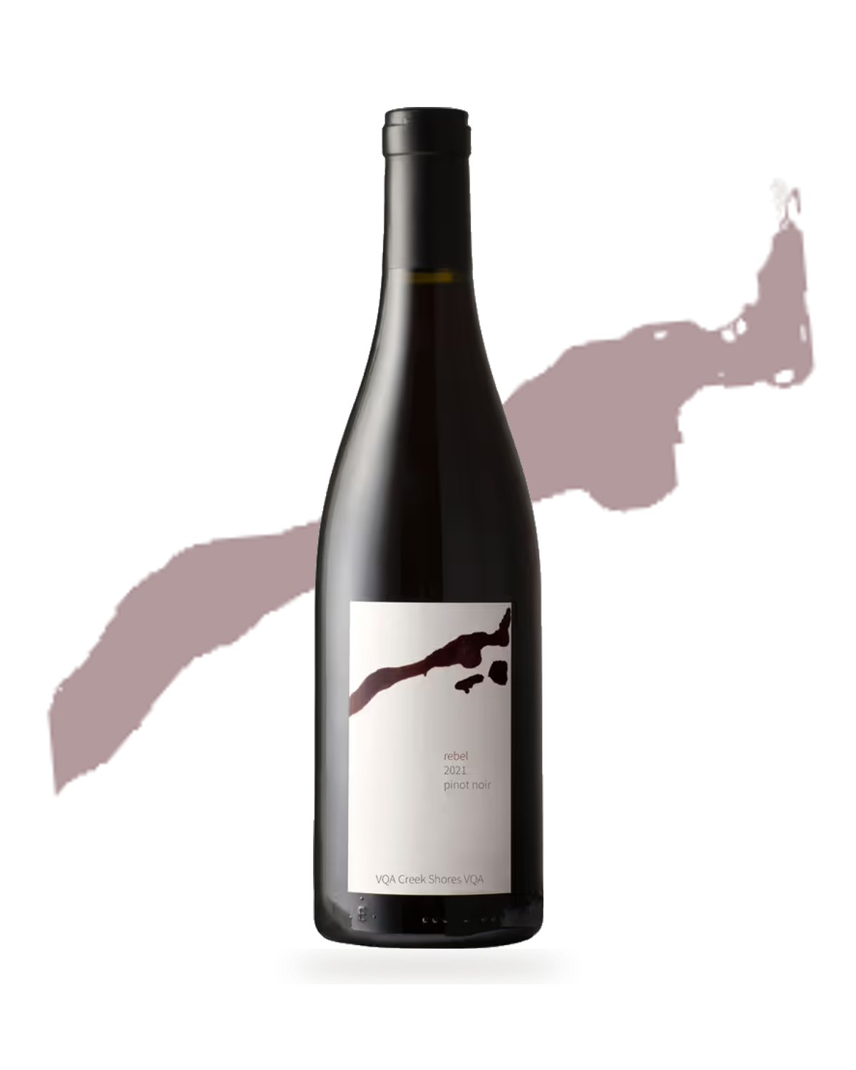 Bottle of Rebel Pinot Noir 2021